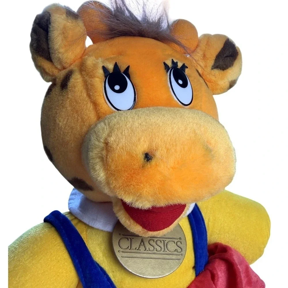 Vintage Gigi Giraffe Plush Toy 1993 Toys‎ R Us Rare Geoffrey Soft Classics 16